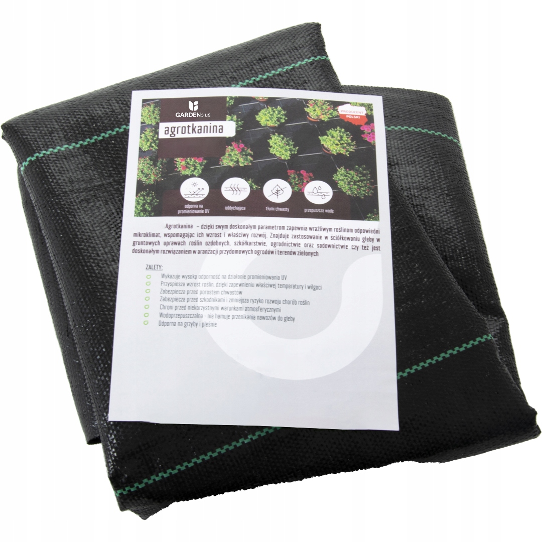 

Mocna Agrotkanina na Chwasty 100g/m2 Mata 2,1 x 5M