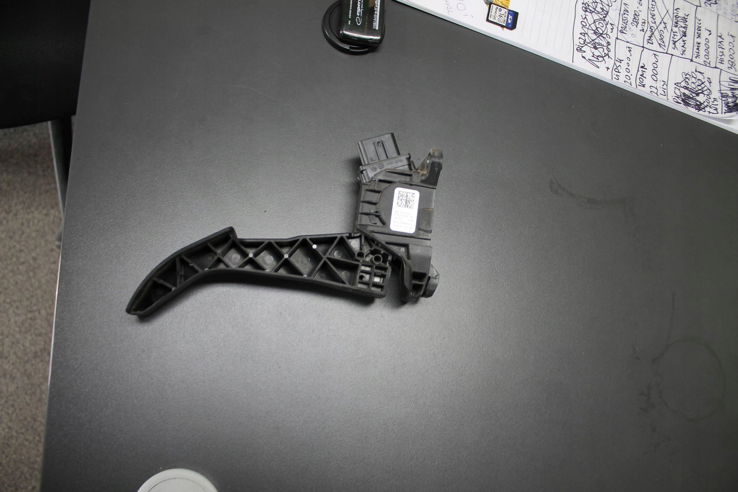 Volkswagen Crafter 2020 pedals