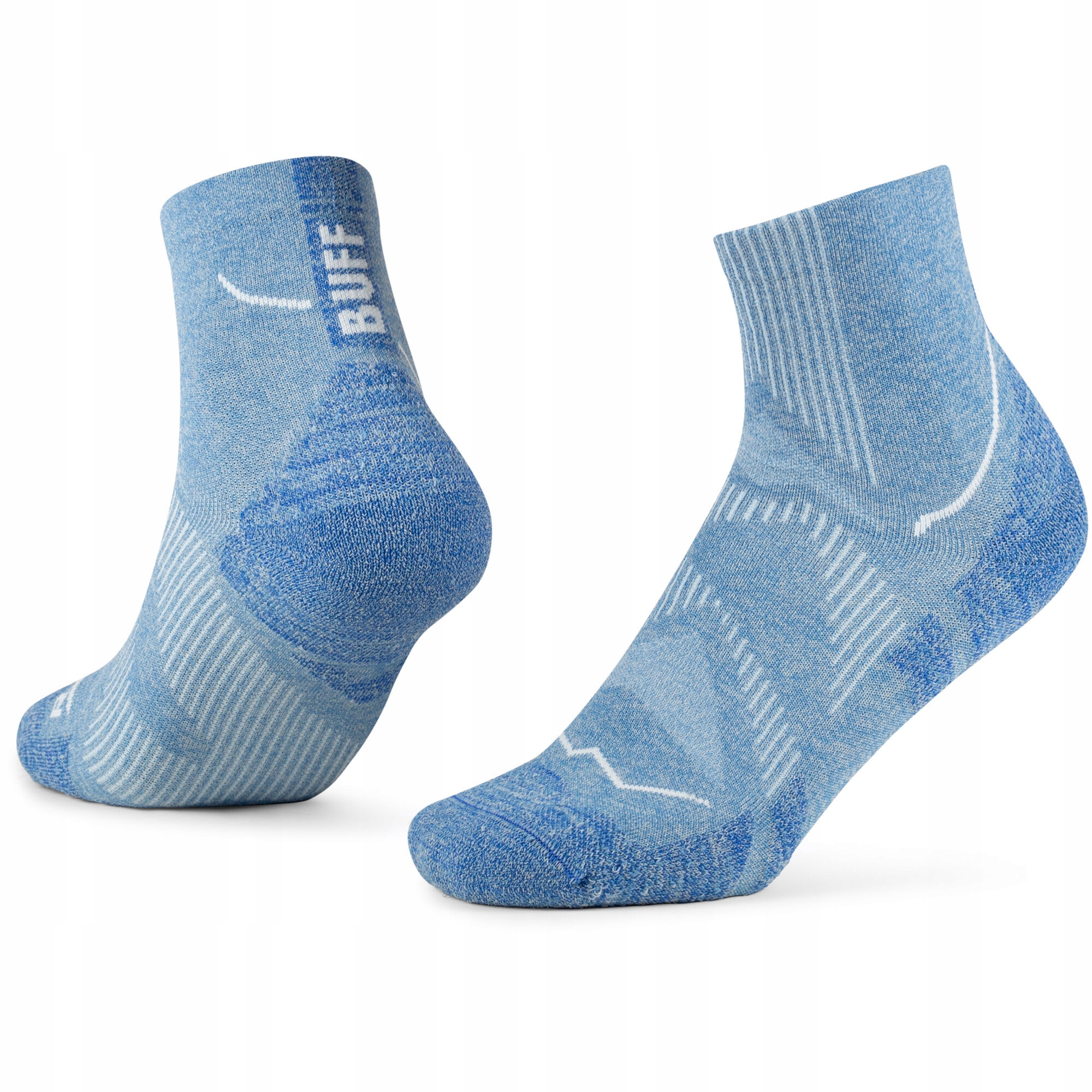 Skarpetki Buff Dryflx Quarter Sock Dq Washed Blue rozmiar M (39-41)