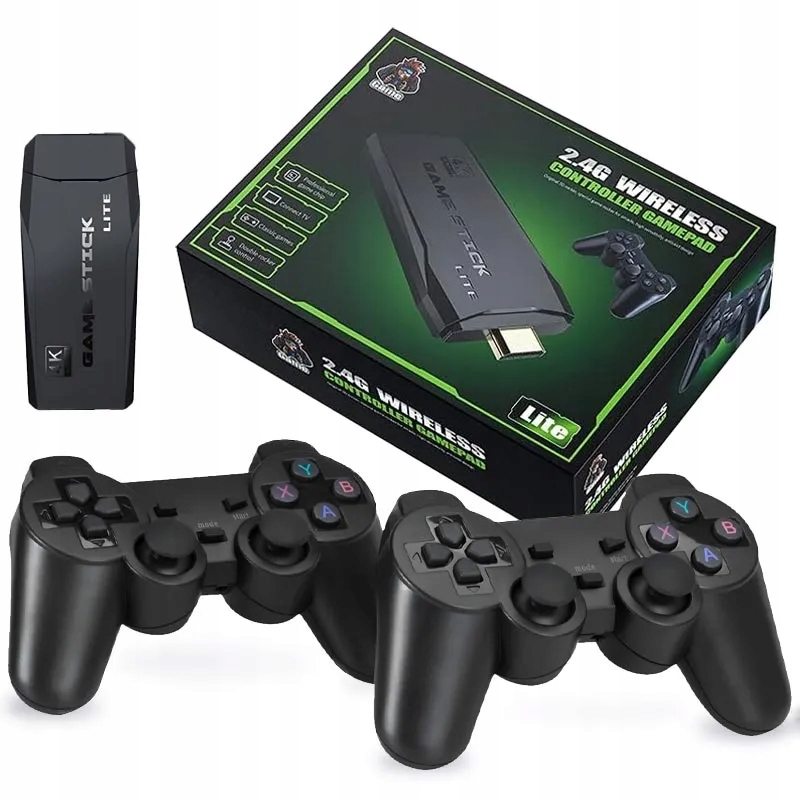 Y3 Lite Konsola Hdmi Retro 2 Kontrolery 2.4G Tv Game Stick