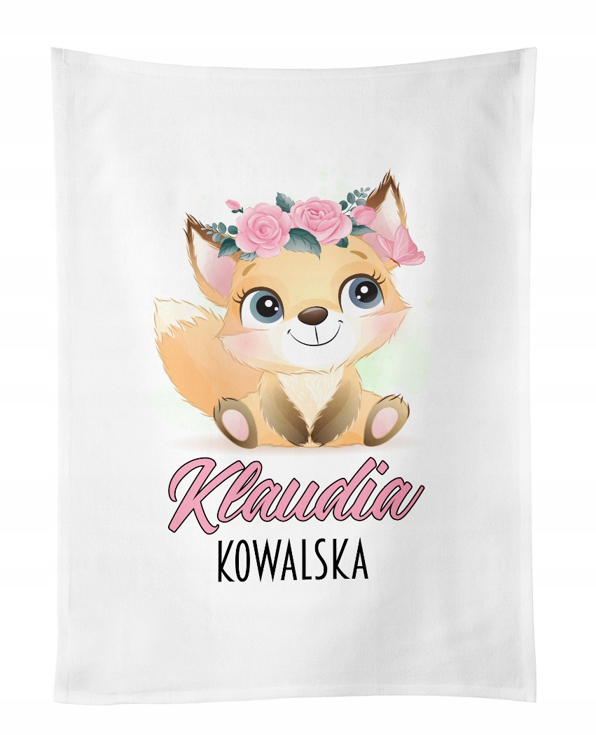 

Ręcznik do przedszkola 30x50 z Imieniem Dziecięcy