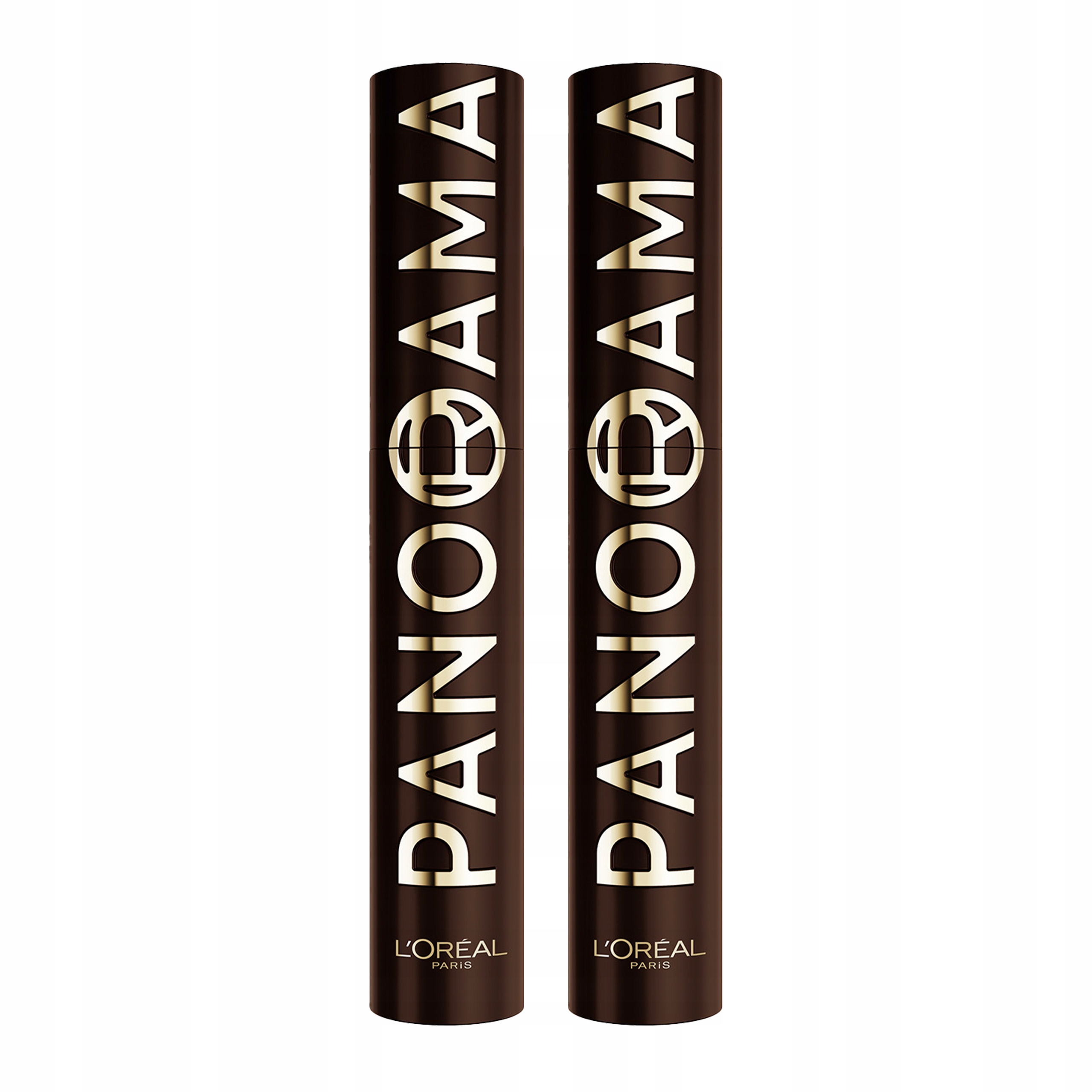 Zestaw 2x L'Oreal Panorama Brun Leather Brązowy Tusz do Rzęs Objętość