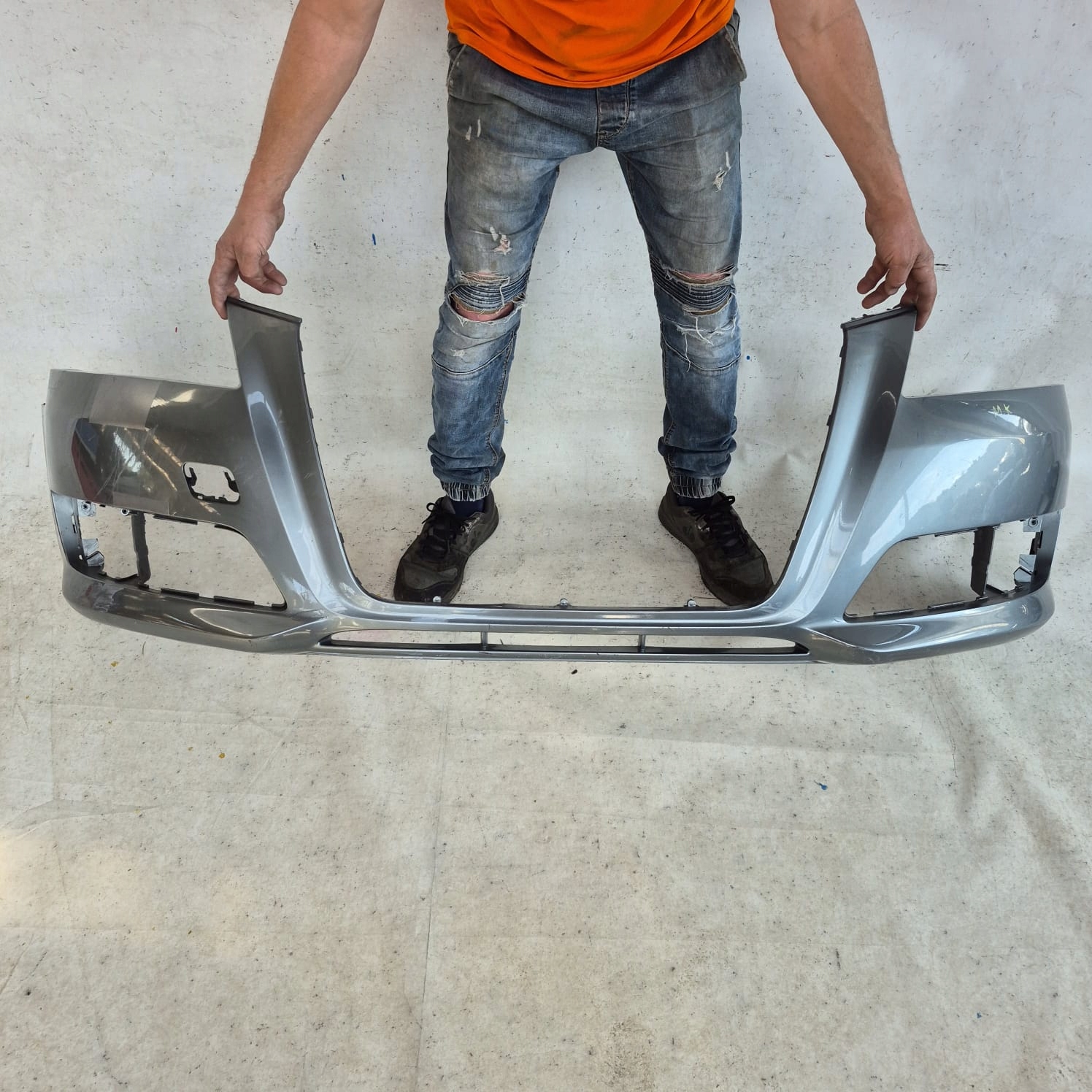 AUDI A3 II 2 8P LIFT 08-13 bumper front front