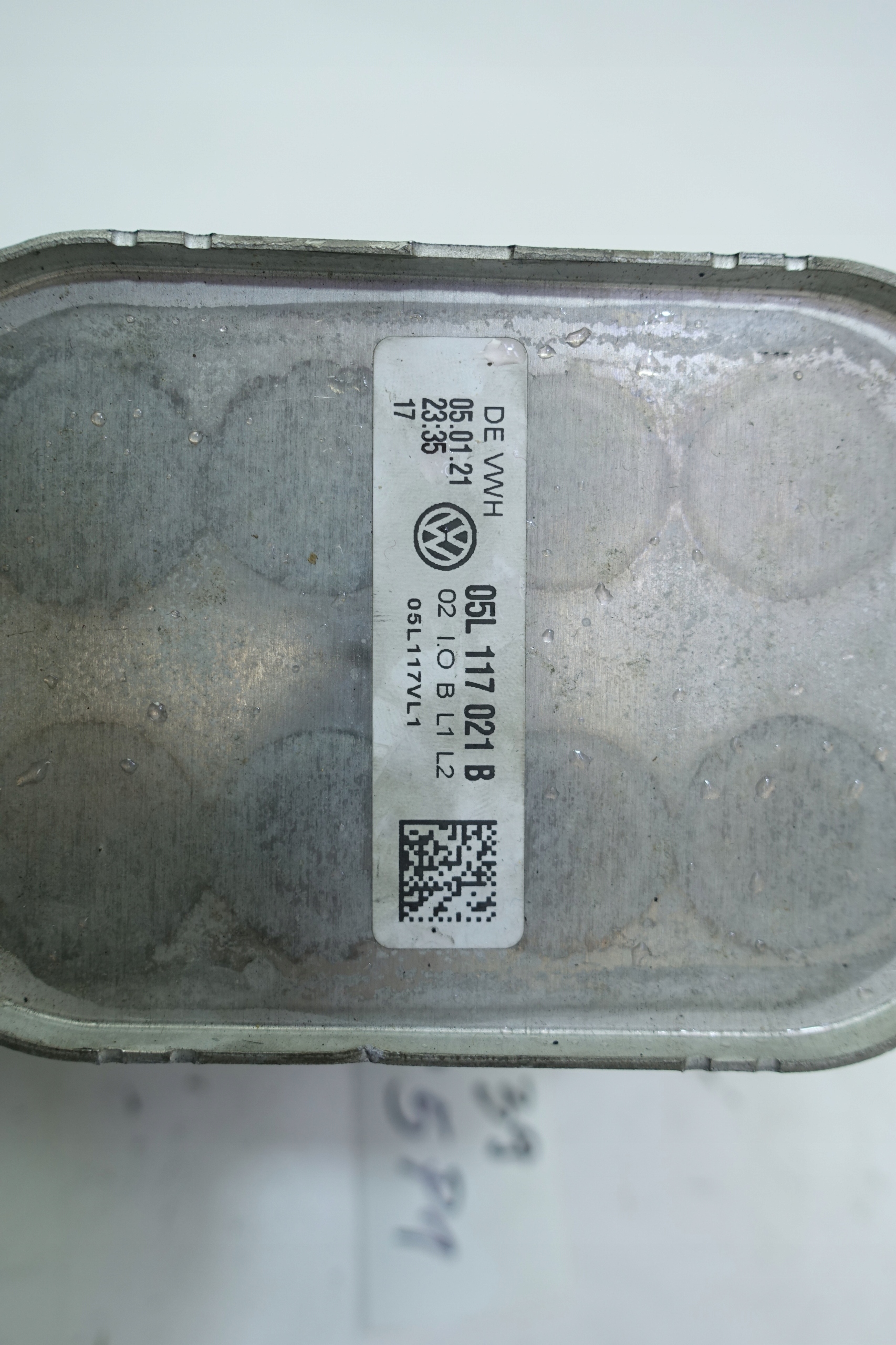 ölfiltergehäuse VW GOLF 2.0 05L115389AC