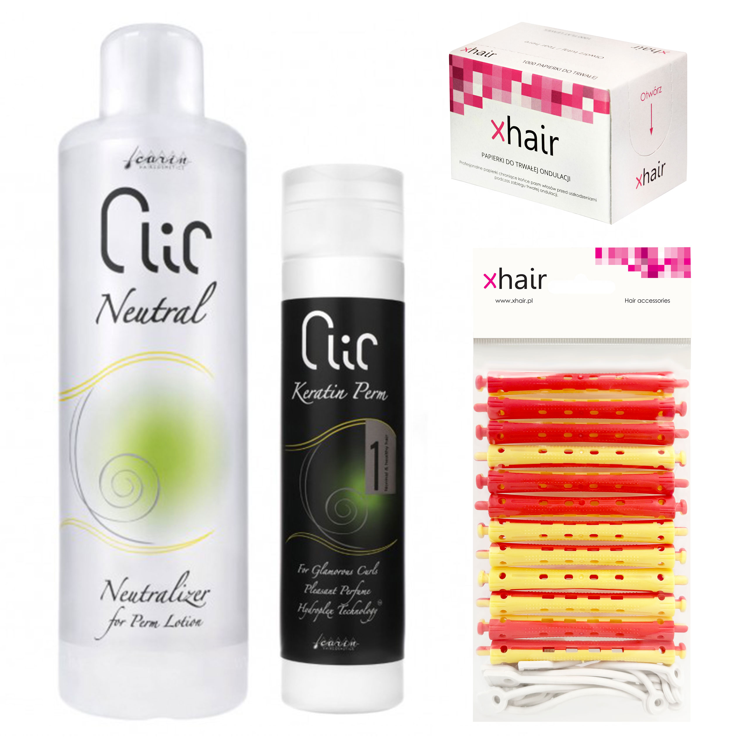 Carin Keratin Perm pro normální vlasy Sada pro trvalou ondulaci vlasů