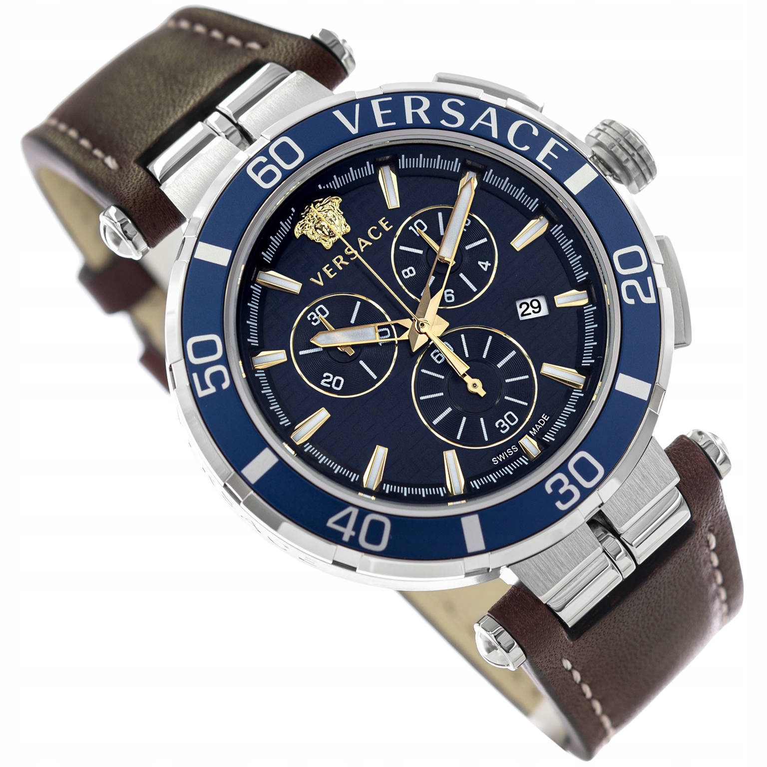 Pánské Hodinky Versace VE3L00122 Casual Chronograf