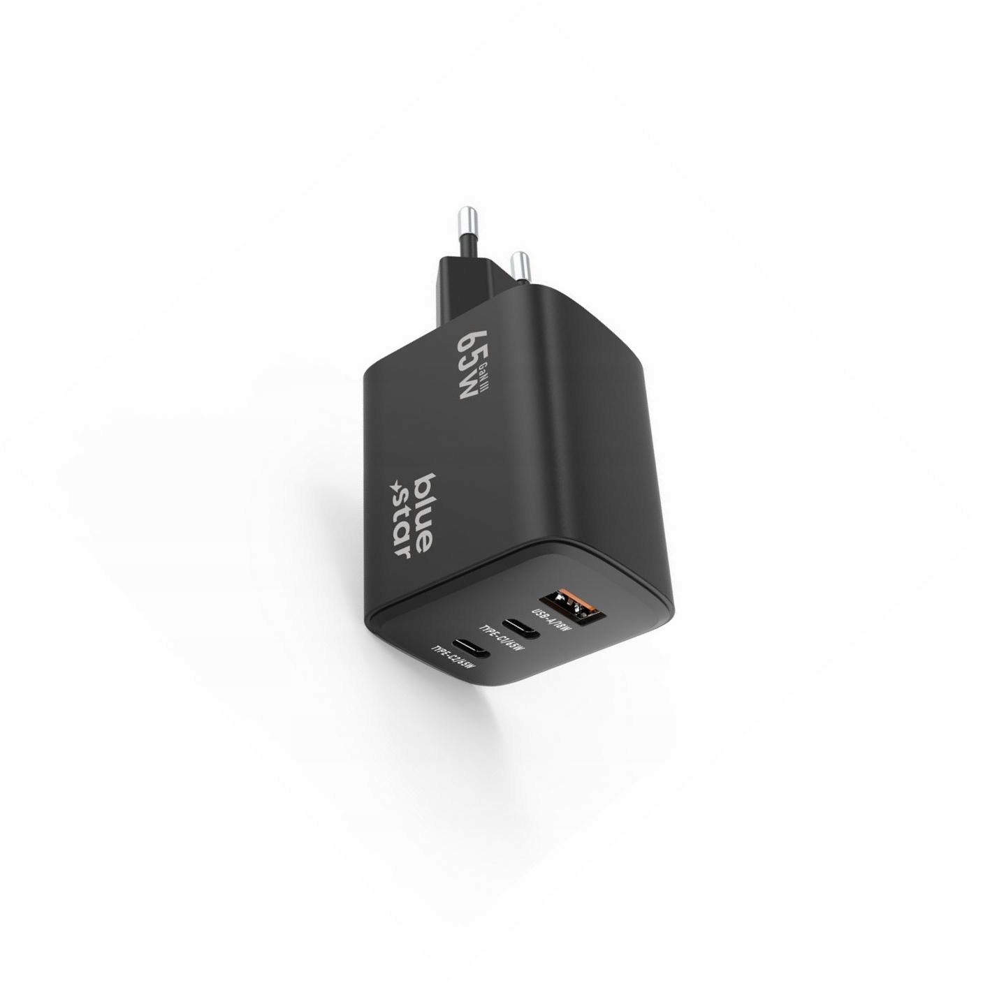 Szybka ładowarka Gan 65W sama kostka 3 wejścia do Xiaomi Redmi 10