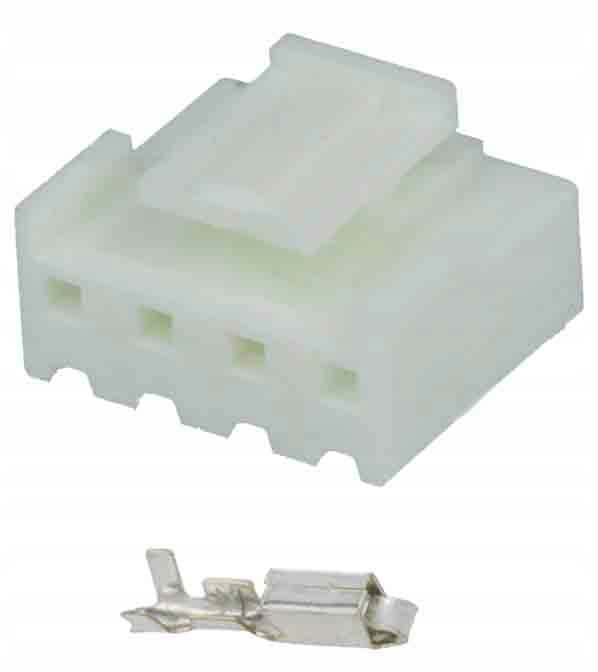 

Złącze mocy, gniazdo 4pin raster 3.96mm 3szt.