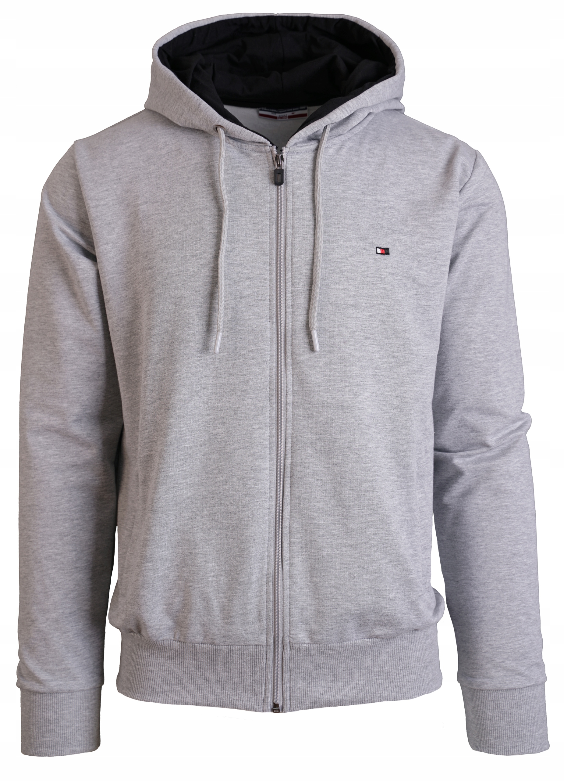 

Bluza Rozpinana Bawełniana Siwa Kaptur Cienka 2XL