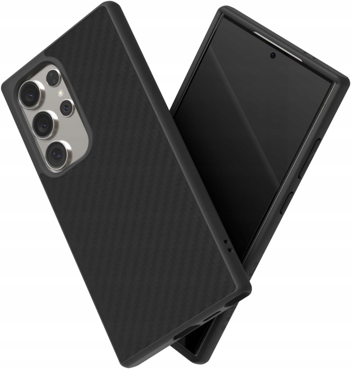 Rhinoshield SolidSuit antypoślizgowe etui karbon Samsung Galaxy S24 Ultra