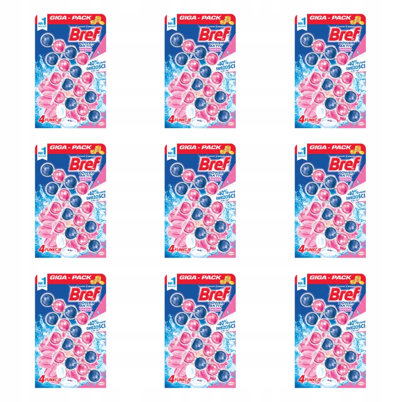 Bref Power Aktiv Květinová svěžest 4x50 g X9