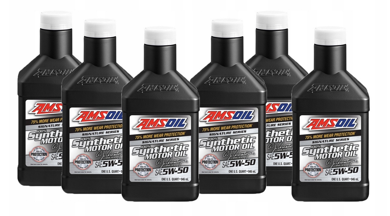 Amsoil Signature 5W50 100 % Syntetika o. i. pre Mustang, Focus Rs 5,67l