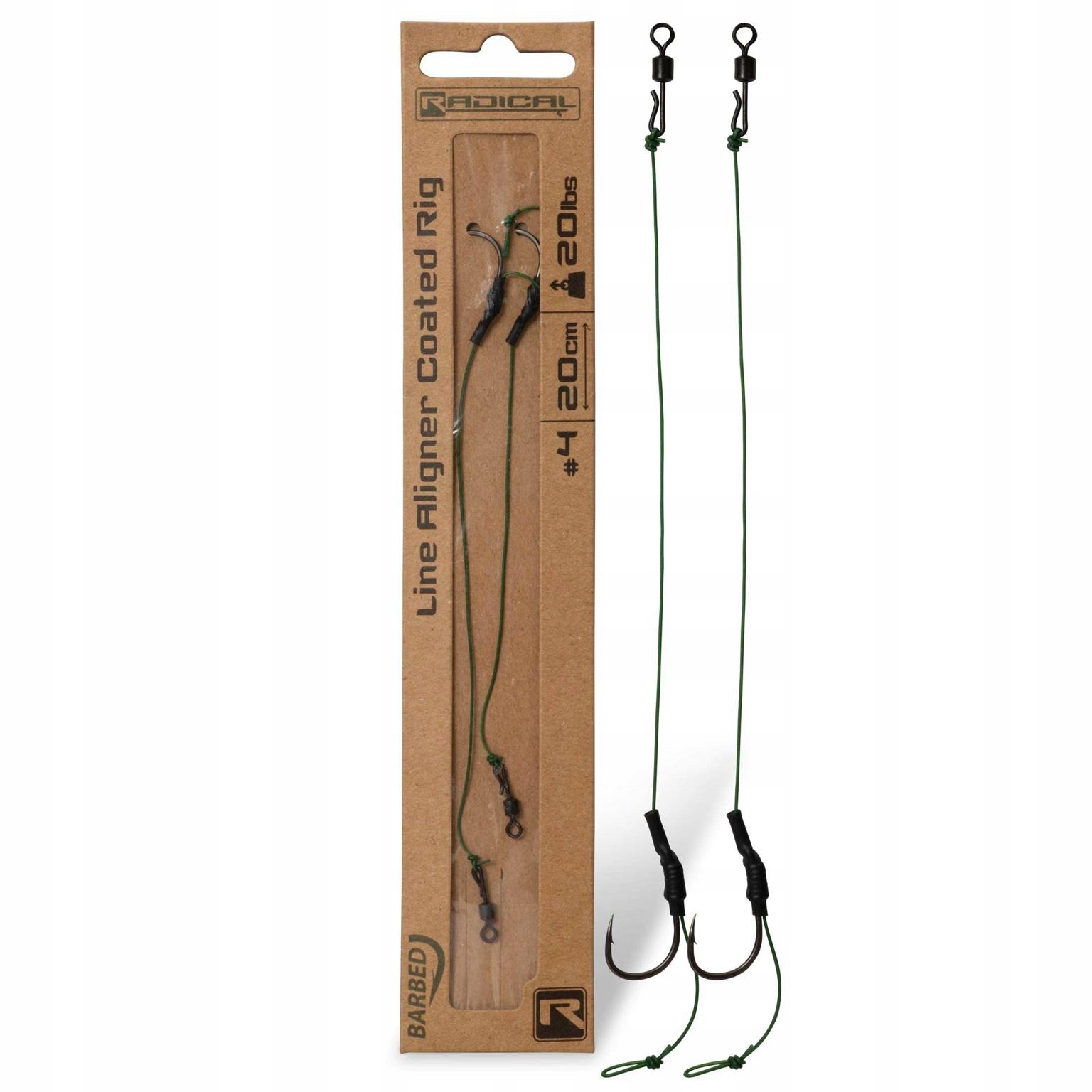 2x Przypon Karpiowy Radical Coated RIG-4