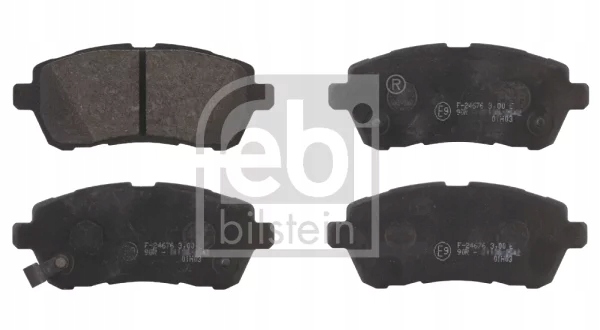 2× Febi Bilstein 108497 тормозной диск + тормозные колодки перед 16771