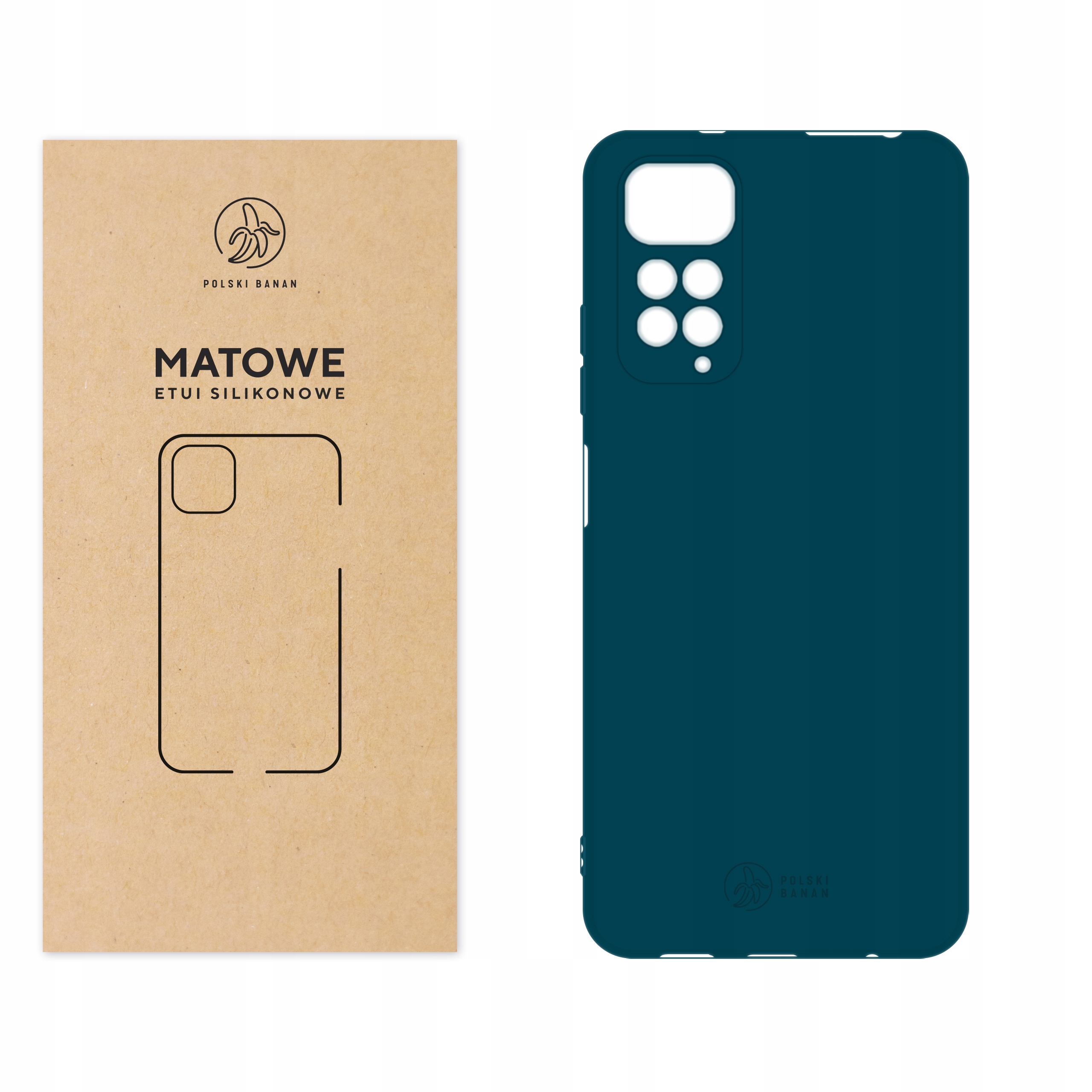 

Etui Matowe do Xiaomi Redmi Note 11 11S morskie