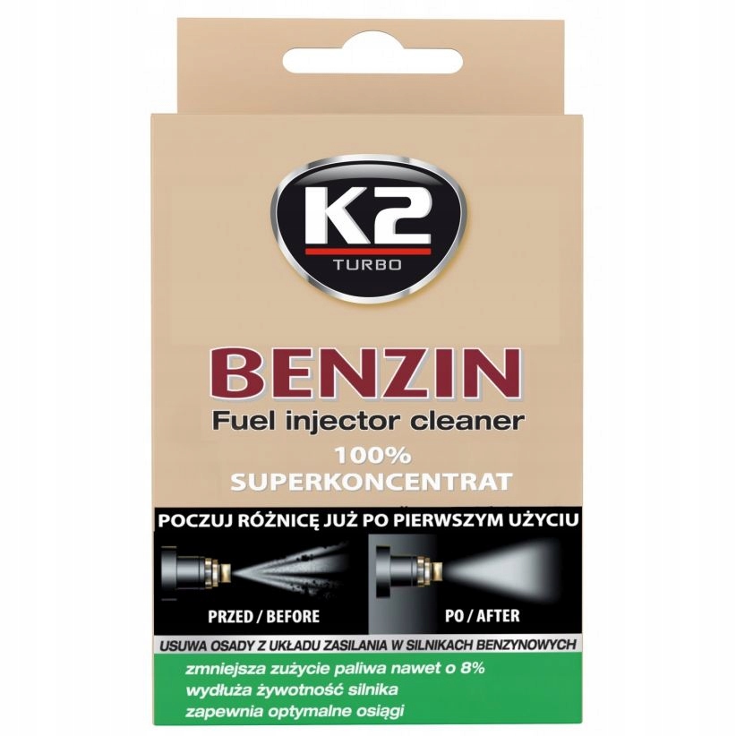 

K2 Benzin Do Czyszczenia Wtrysków Benzyna 50ML