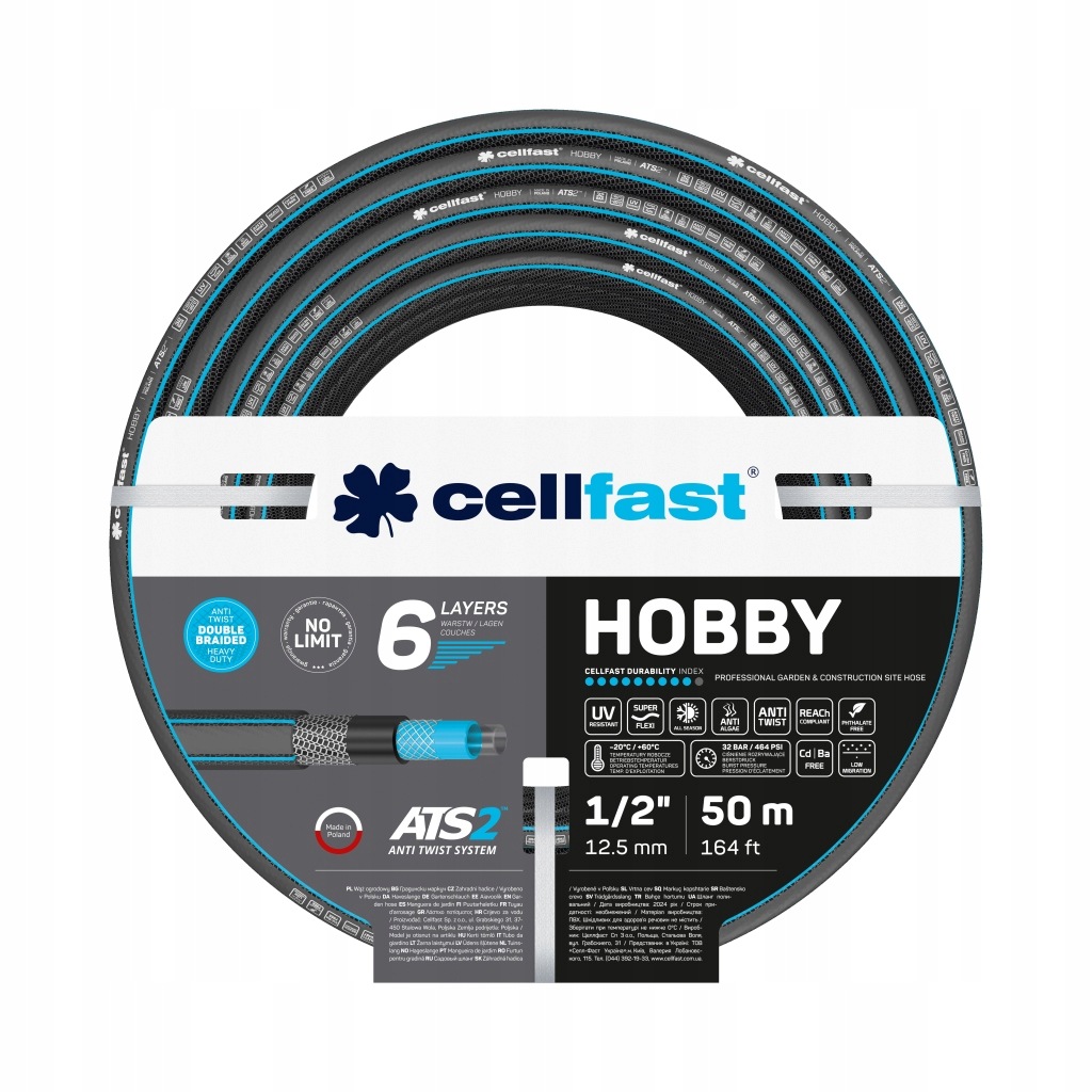 Hadice Hobby ATS2 1/2 50 m Cellfast