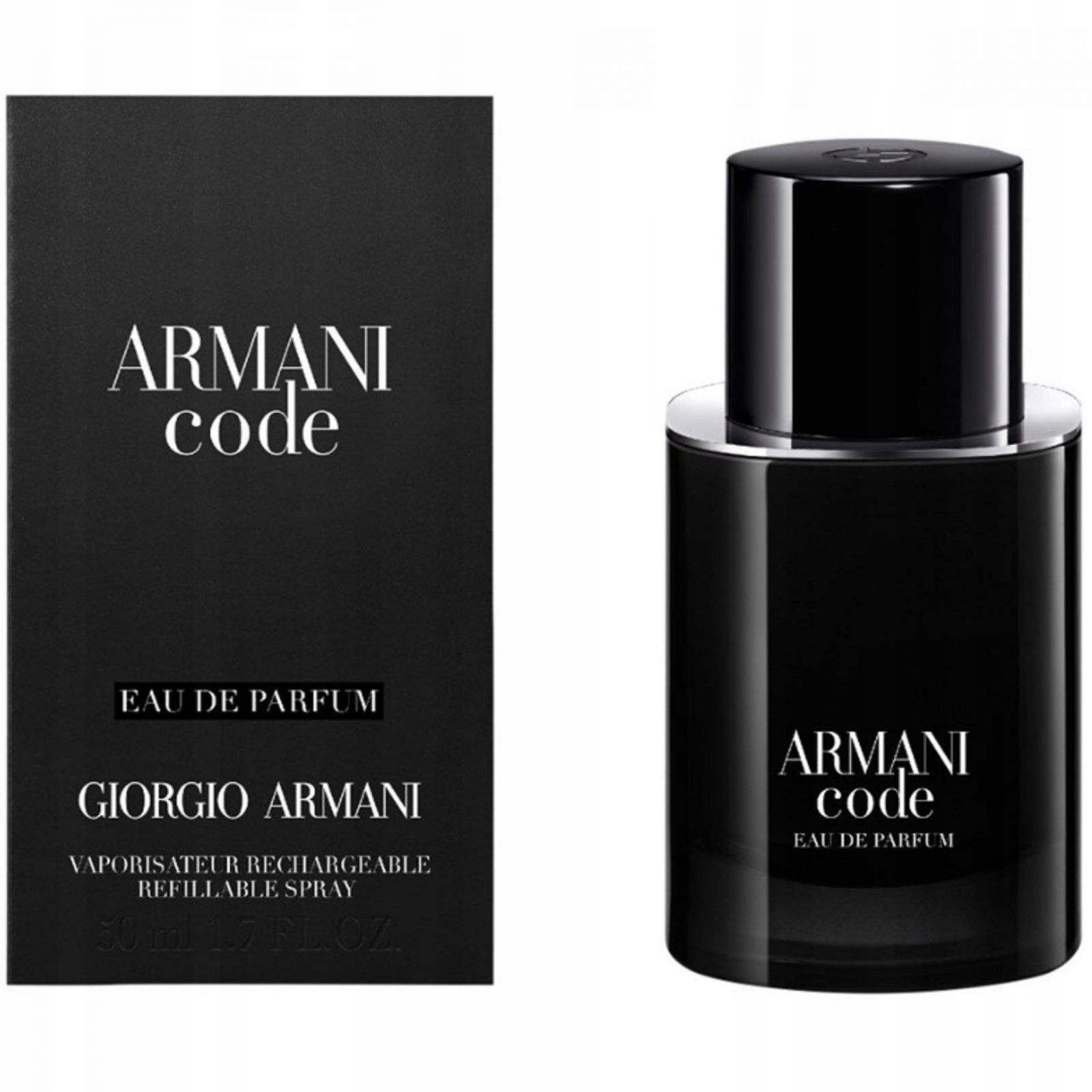 Giorgio Armani Code Pour Homme – Parfémovaná Voda (plnitelná) – Objem: 50