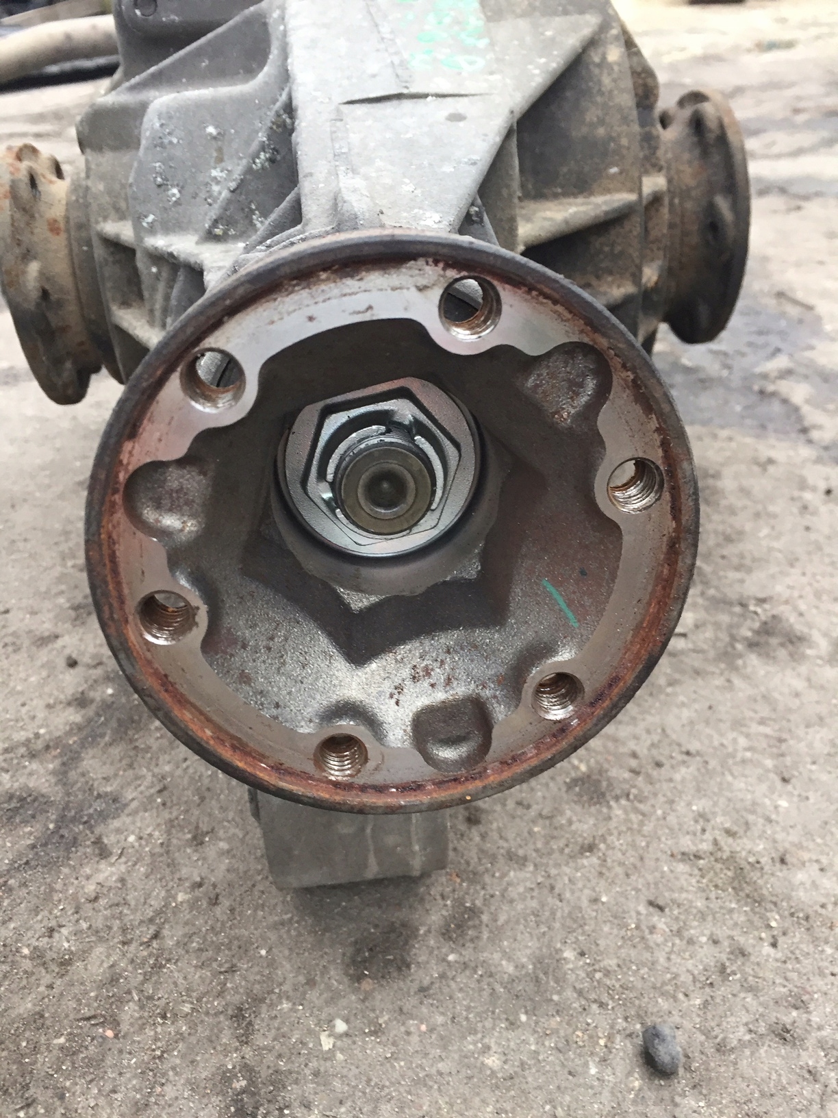 AUDI Q7 4L 3.0 TDI diff differential rear rear part differential