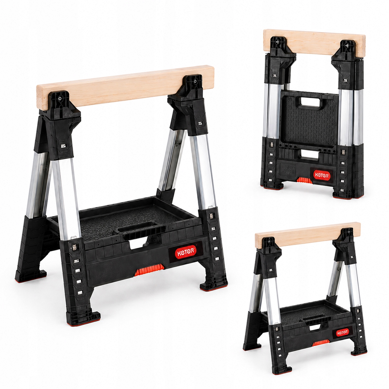 Stojak Warsztatowy Kobyłka Lumber Jack Roc Pro Gear 63 8564 Keter