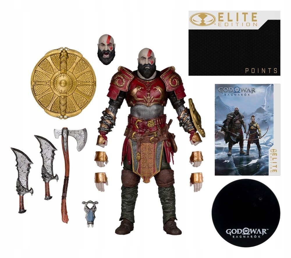 God of War McFarlane Elite Edition Akční figurka Kratos 18 cm