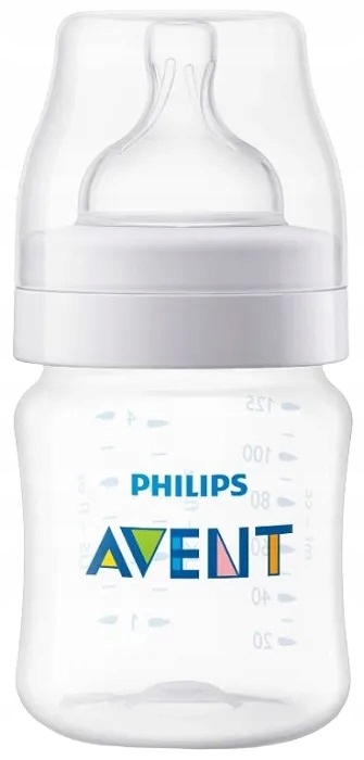 AVENT BUTELKA ANTYKOLKOWA CLASSIC ANTI-COLIC 125 ML Pojemność 125 ml