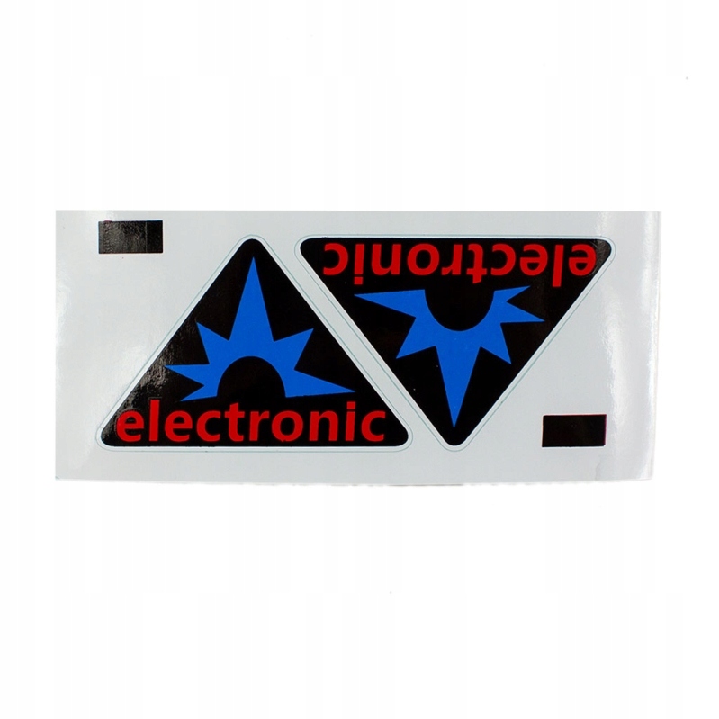 Naklejki pokrywy bocznej Simson S50 Elektronik wzór Org Hq