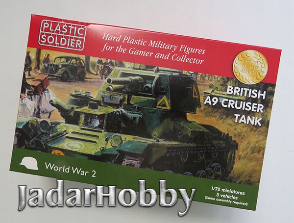 Plastový voják 1/72 WW2V20023 Britský křižník A9