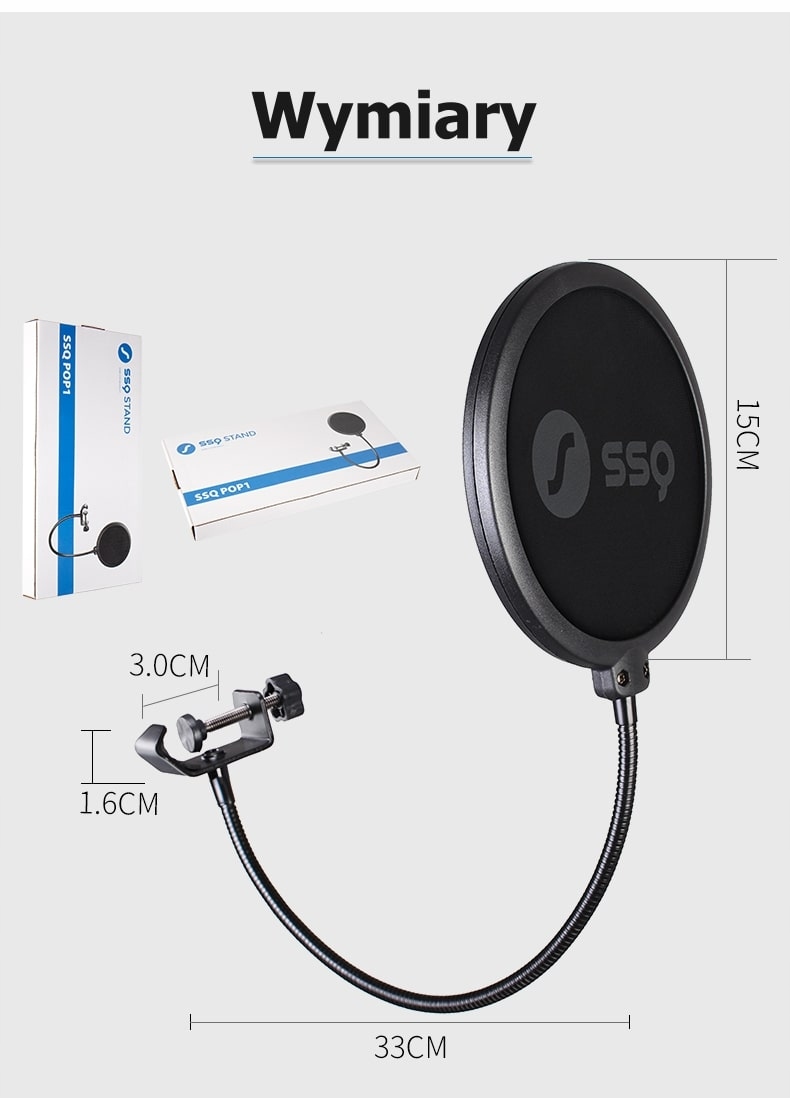 SSQ POP1 - podwójny pop filtr Marka SSQ