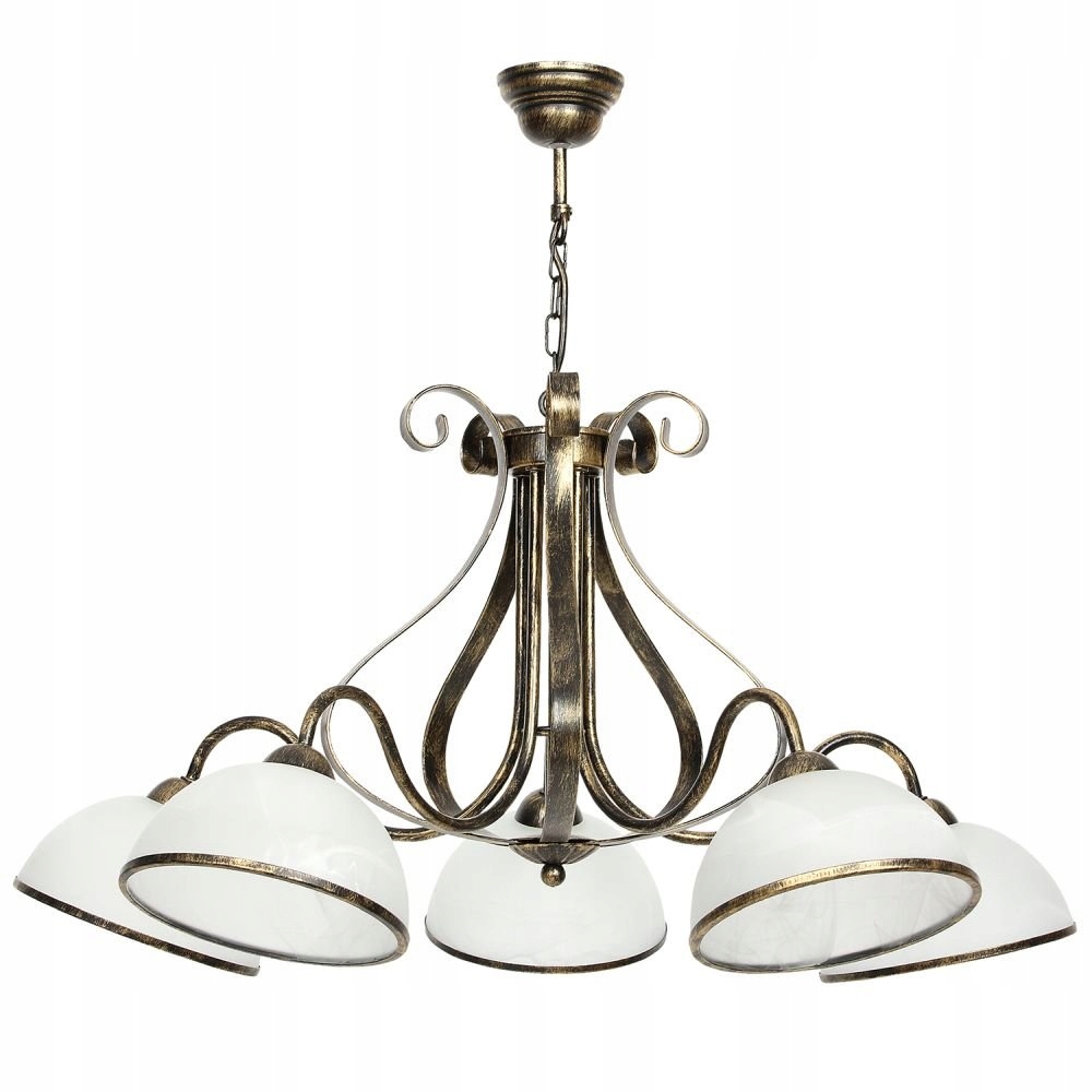 Päťramenný luster Antica 3921 Luminex