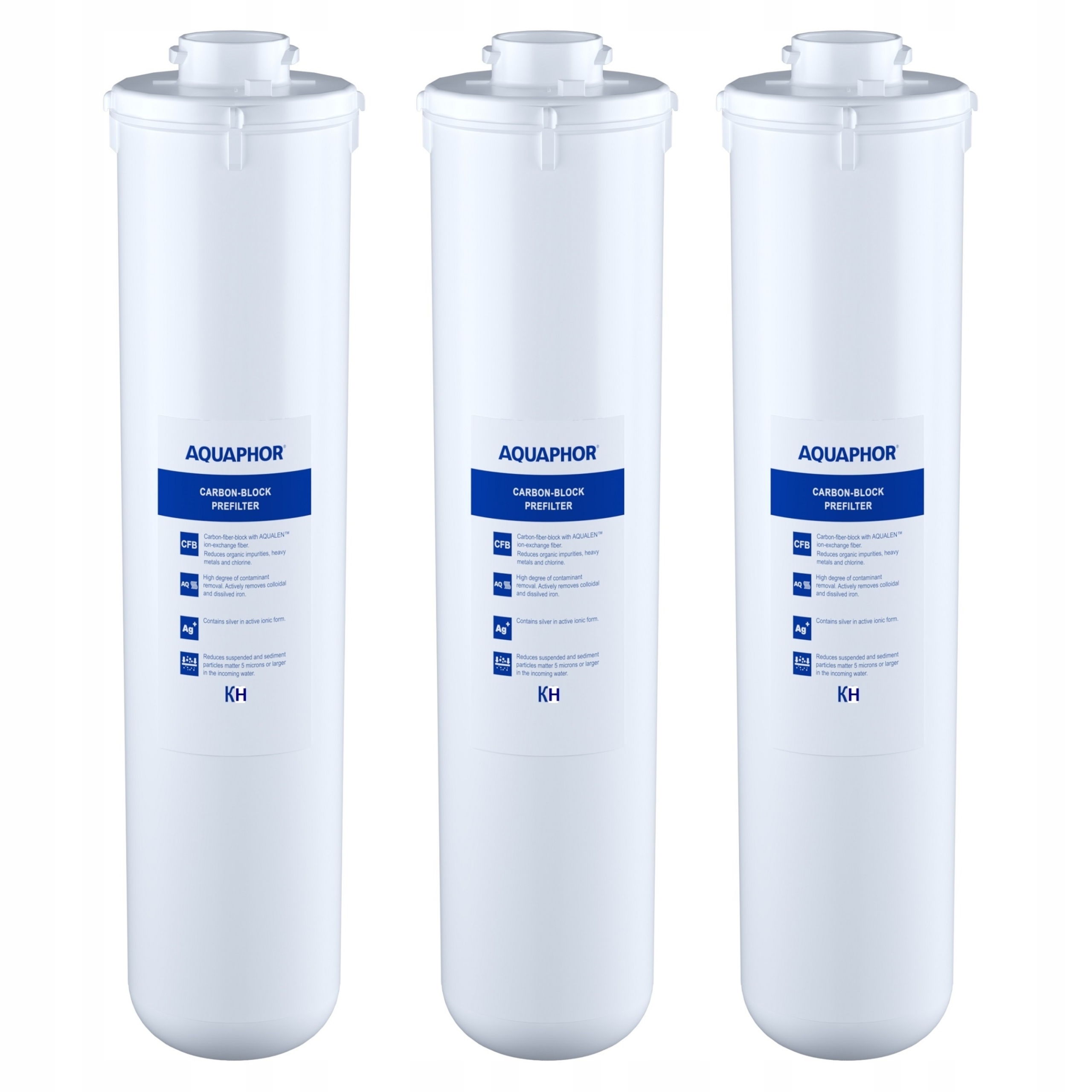 Aquaphor Kh 3x Filtrační vložky pro změkčování vody K4