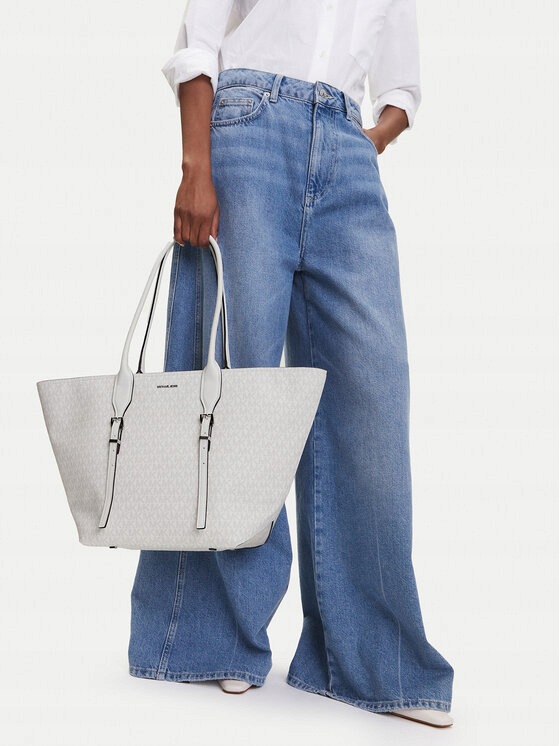 Michael Kors Dámská Kabelka Z Přírodní Kůže Model 30R5S9OT7V Bílá Qaa