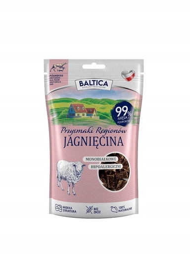 4x Baltica Pamlsek Monoproteinová Jehněčí 80 g