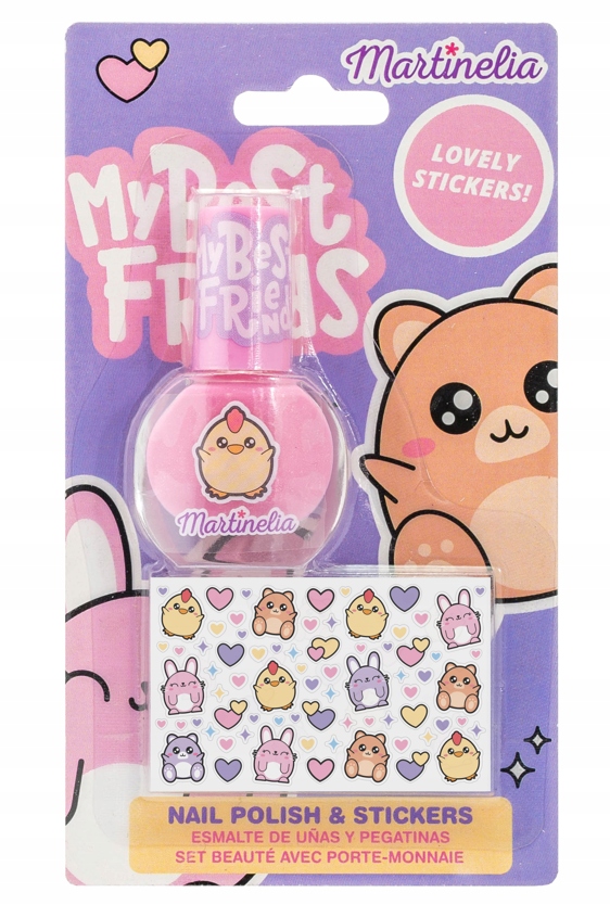 ZESTAW DO STYLIZACJI PAZNOKCI DLA DZIEWCZYNKI MINI