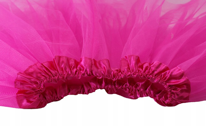 * SPÓDNICZKA TIULOWA SPÓDNICA KOLORY 40cm c. różowa Marka Inna marka