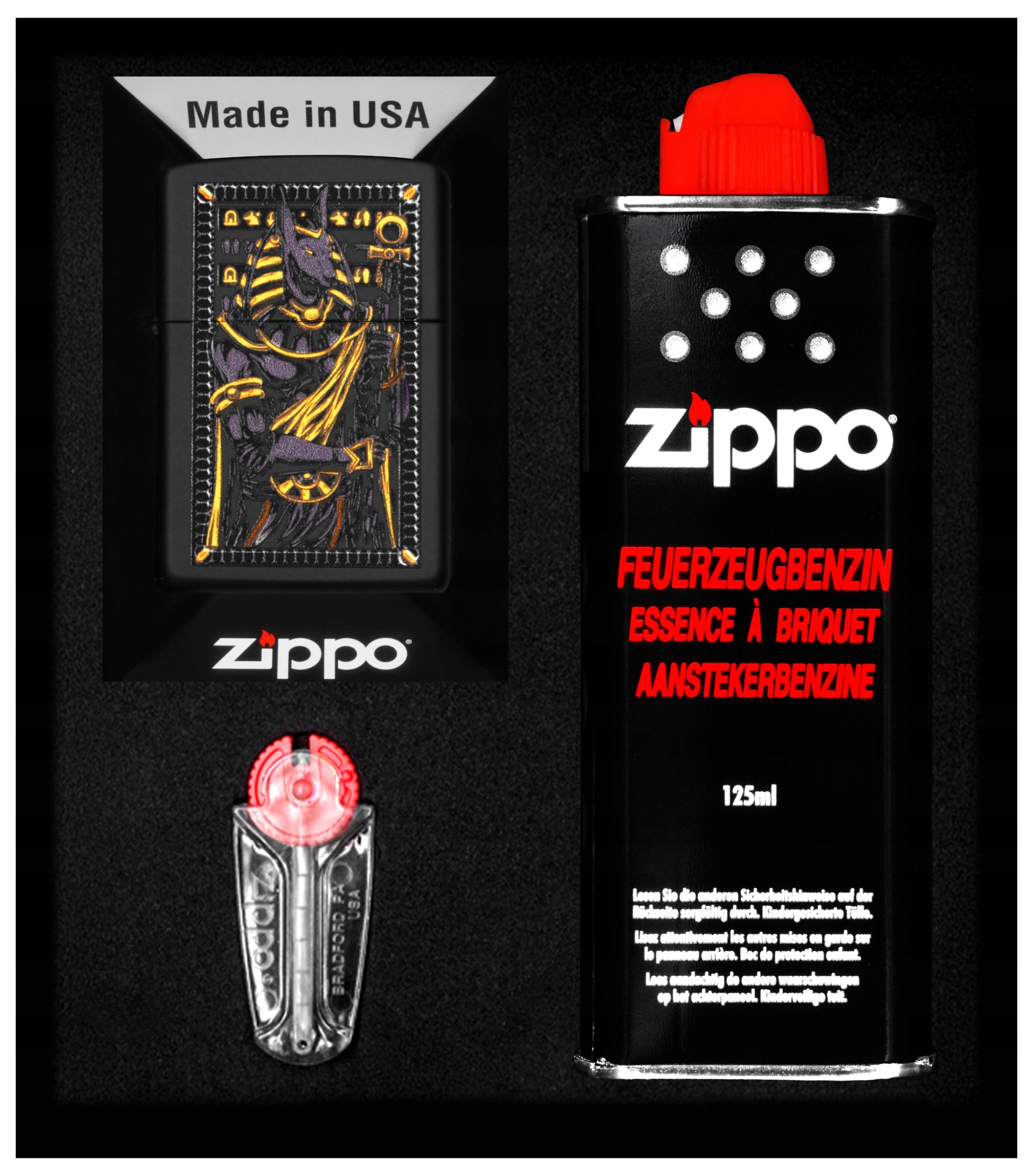 Sada Zippo Zapalovač Mythological Design dárkový No1