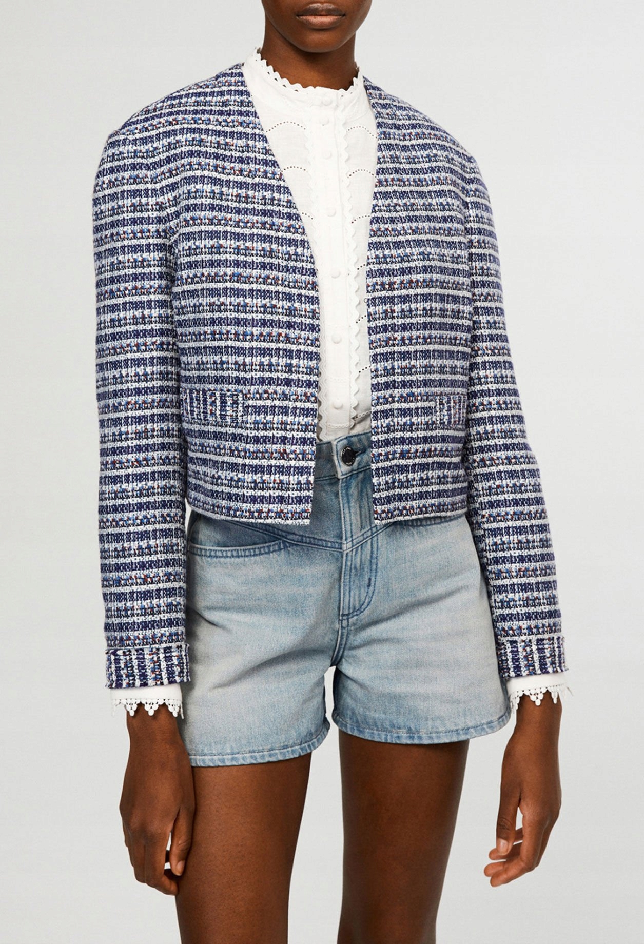 Žaket Claudie Pierlot Tweed Jacket R36