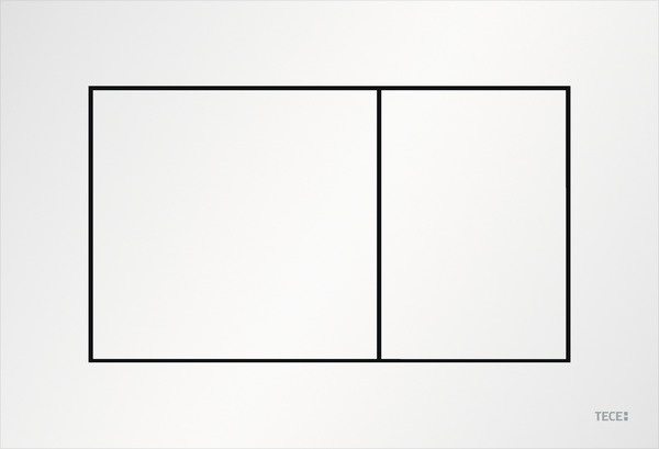 TECE PRZYCISK SPŁUKUJĄCY DO WC TECENOW, BIAŁY MAT