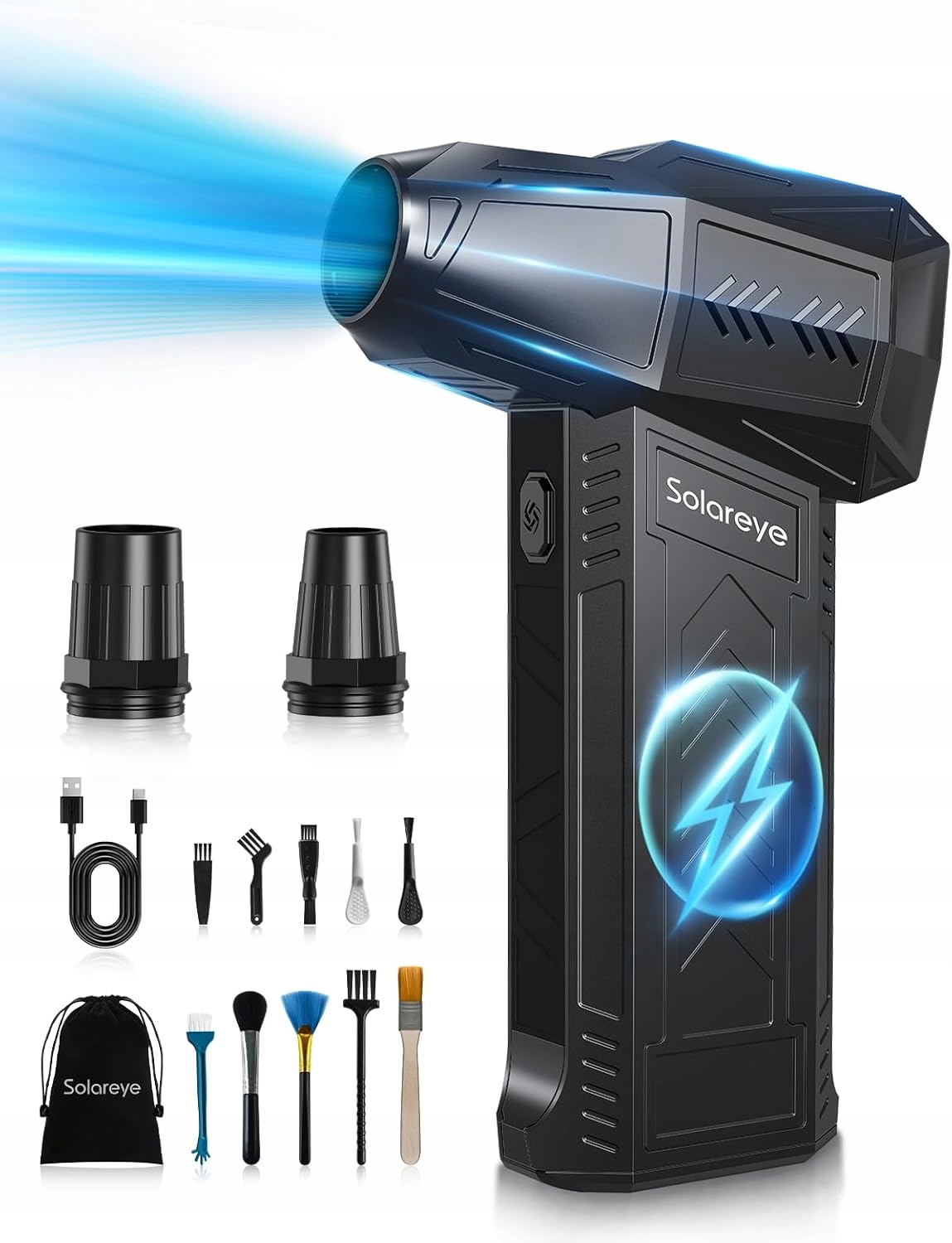 Elektrický Dmychadlo Na Prach Solareye Stlačený Vzduch Bezdrátové