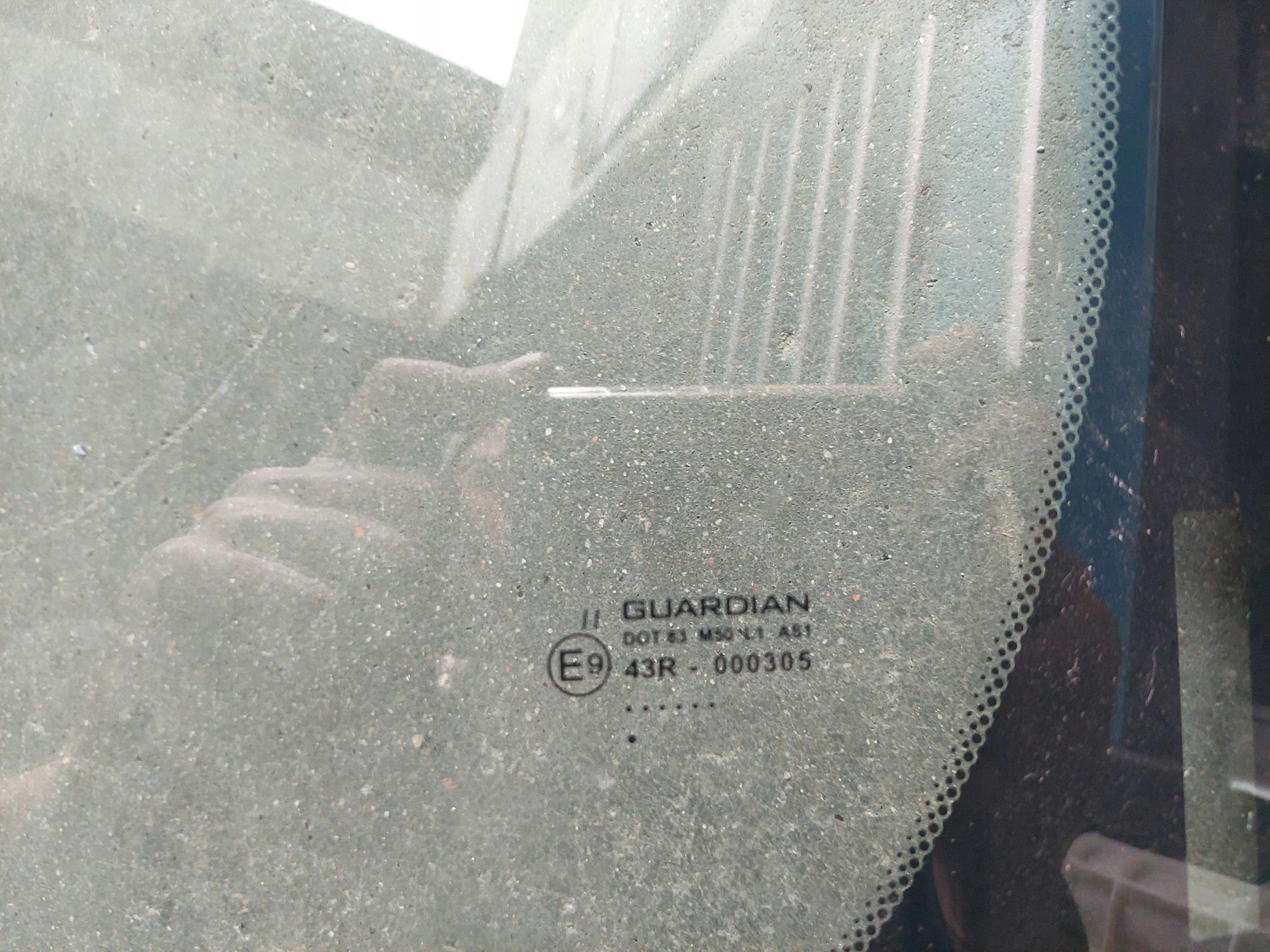window iron front front MINI COUNTRYMAN R60