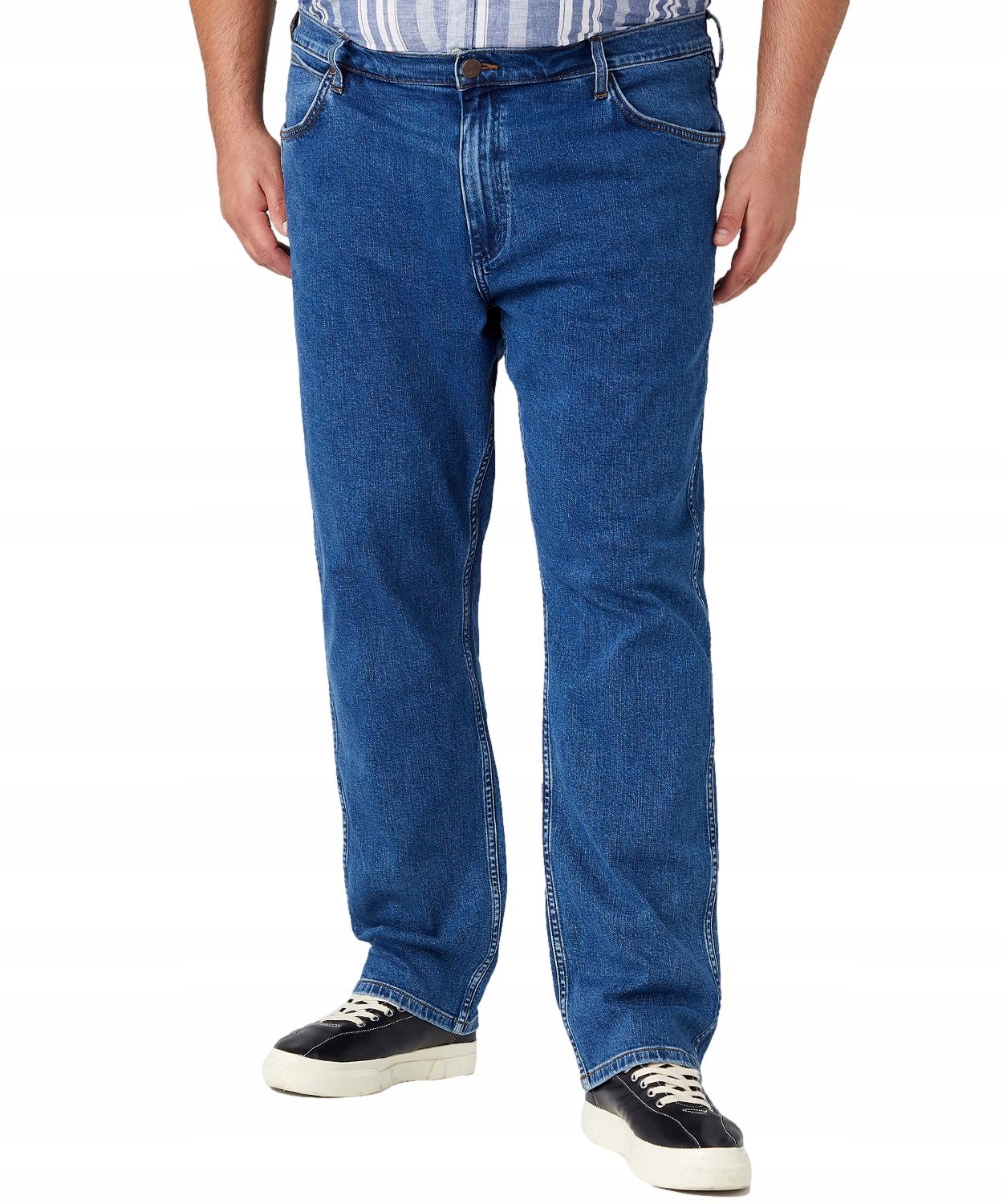 Jeansy Wrangler Greensboro W15QYI39U TheRide 32/34 Cechy dodatkowe brak