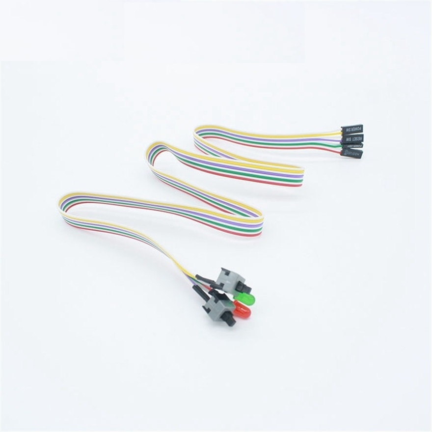 Włącznik Obudowy Komputera ATX Power Reset HDD LED Marka Mitsubishi Electric
