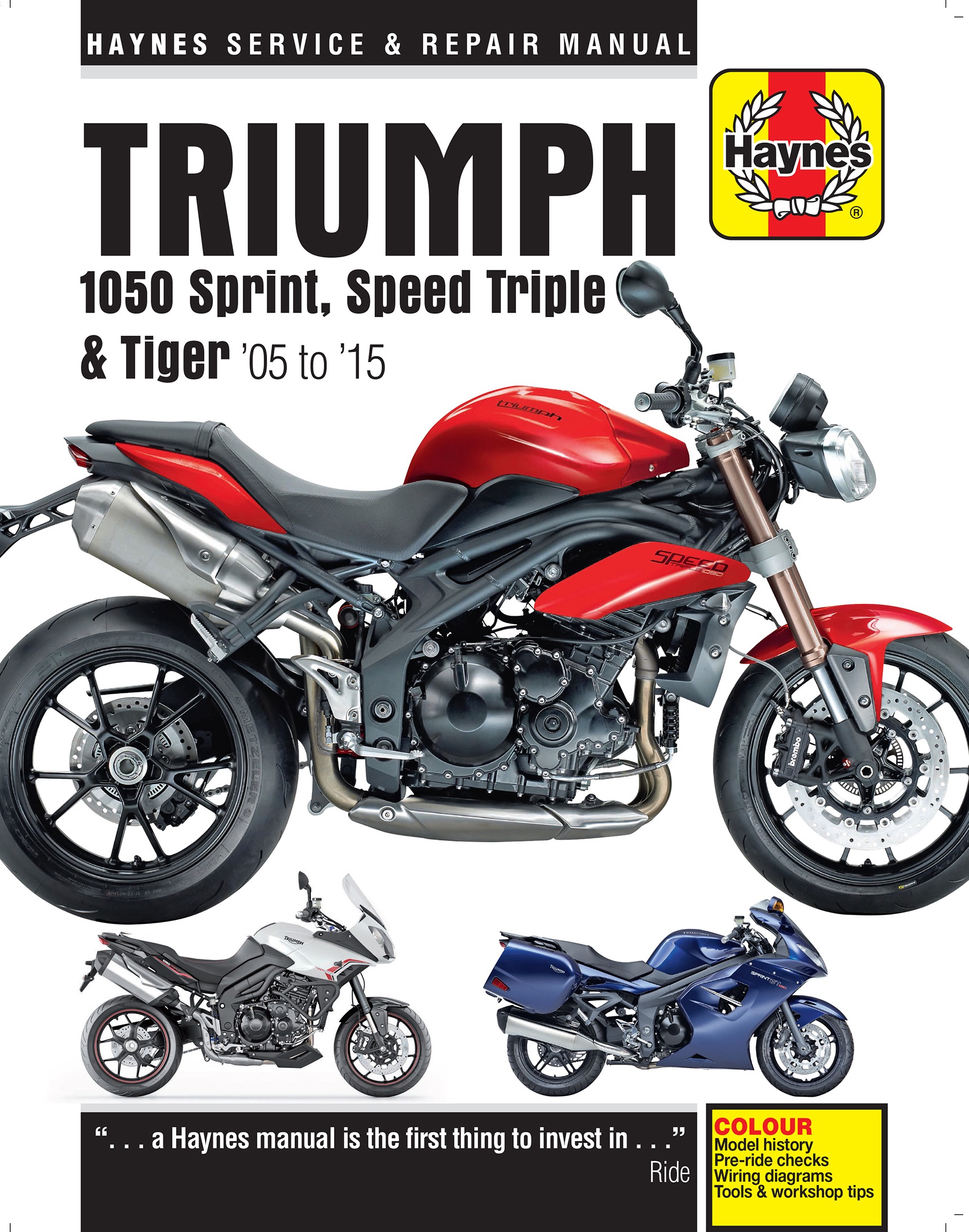 Książka serwisowa Haynes Triumph