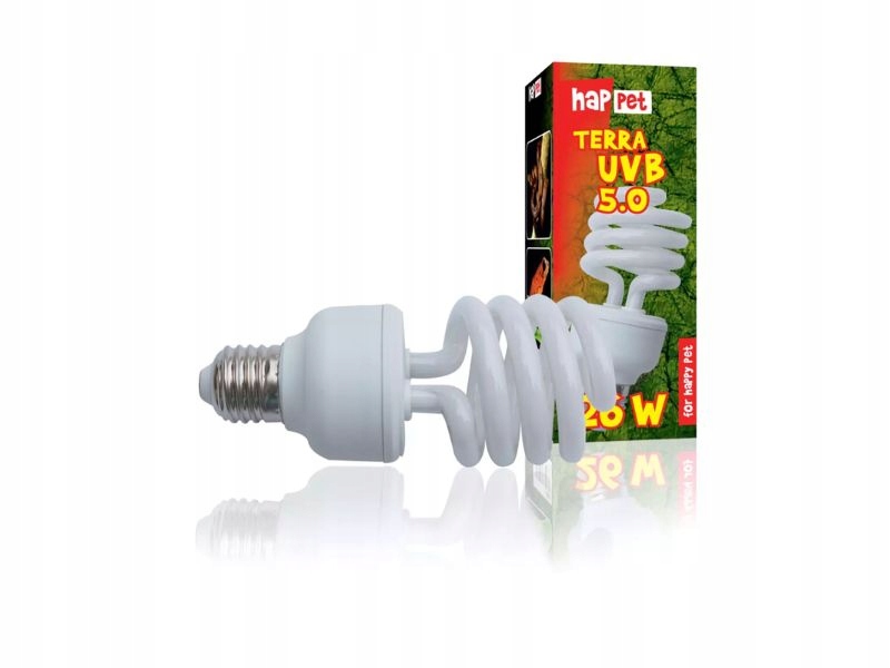 Levně Uvb žárovka 26W 5.00 Happet pro tropické plazy