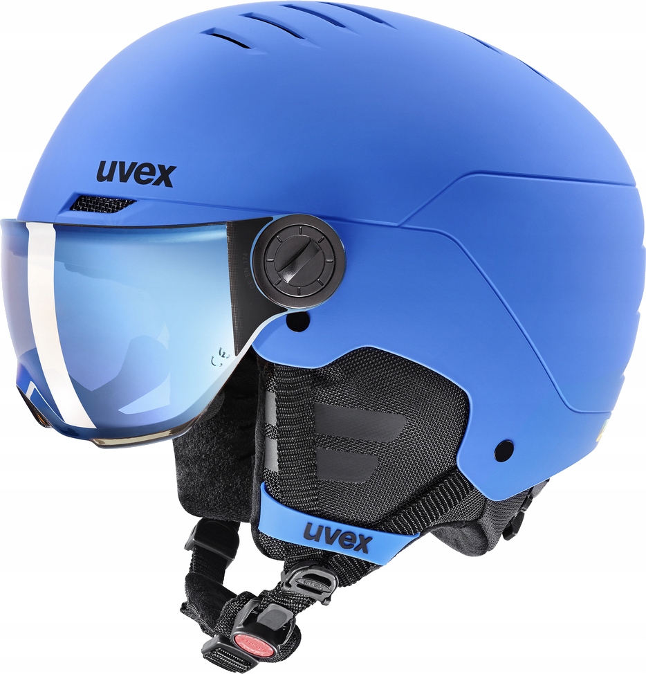 Dětská lyžařská přilba Uvex Rocket Jr Visor 2003 51-55 cm