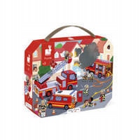 

Puzzle w walizce Strażacy 24 elementy 3+, Janod