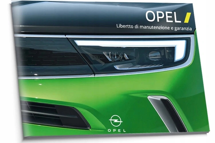 Opel Italská servisní kniha 2020 – 2025
