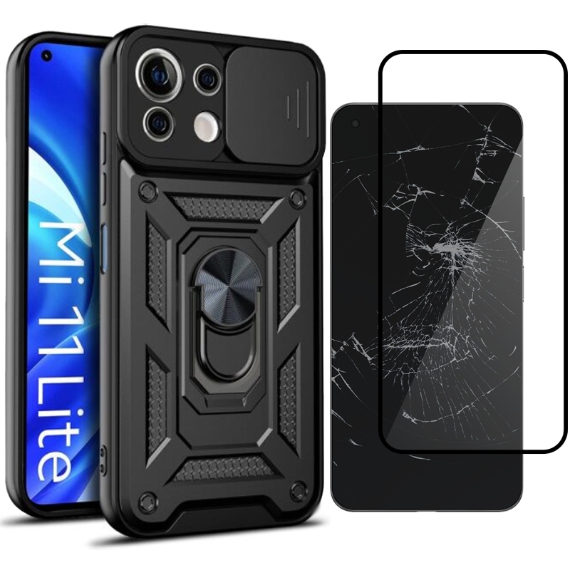 

Etui case Camring do Xiaomi Mi 11 Lite Szkło