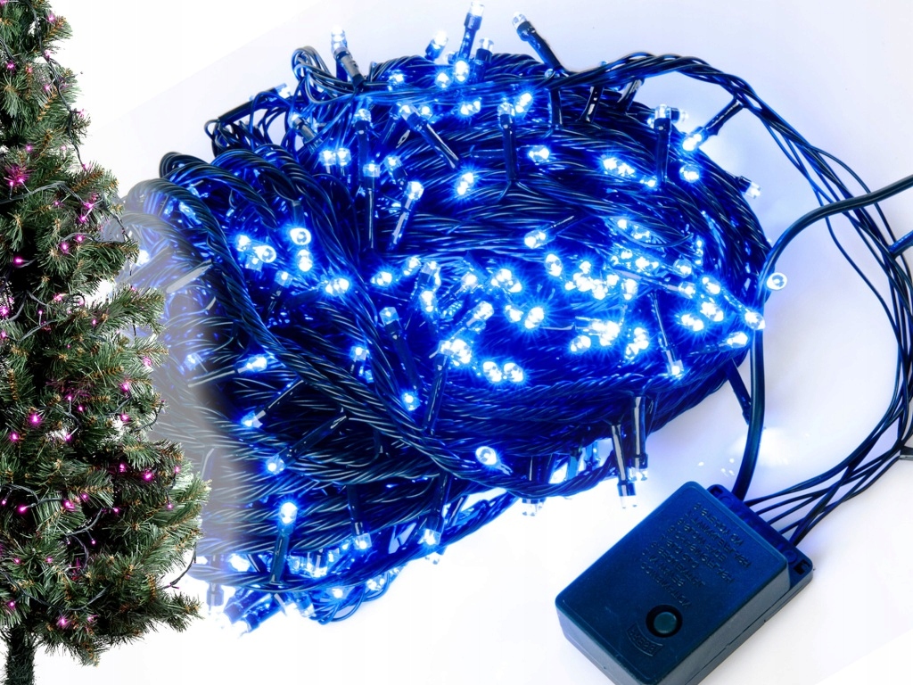 LAMPKI CHOINKOWE 100LED NIEBIESKIE 100SZT LED Zastosowanie inne