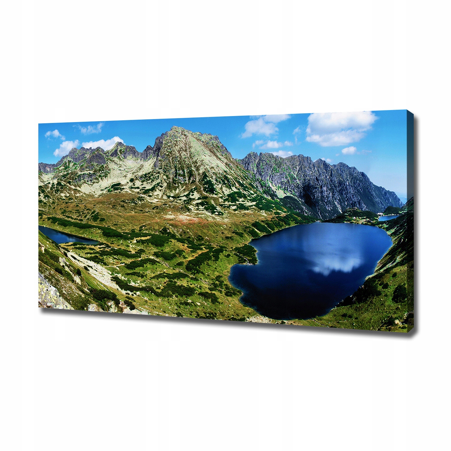 

Foto obraz na płótnie Dolina w górach 120x60 cm